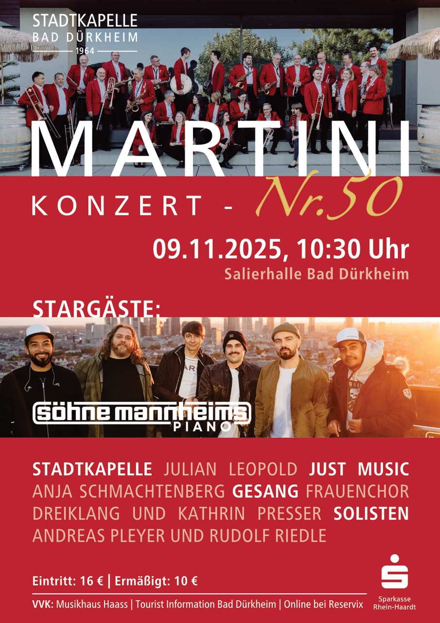 Martinikonzert Nr. 50 - ein Jubiläum mit besonderen Gästen